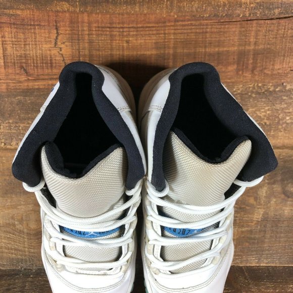 Jordan Womens 11 Retro Legend Blue Solid Shoes 6.5 - Picture 3 of 7